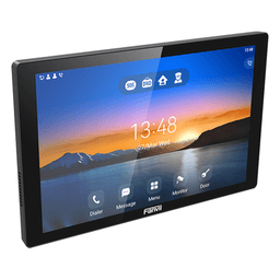 Monitor Audio/Video  IP/SIP para interior, Wi-Fi, pantalla táctil de 10.1", Apertura remota