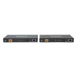 Extensor HDMI HDBaseT / 4K2K@60Hz / HDR 4:4:4 / 18 Gbps / Alcance 100 m (328 ft) / USB KVM / IR Bidireccional / PoC / HDCP 2.2