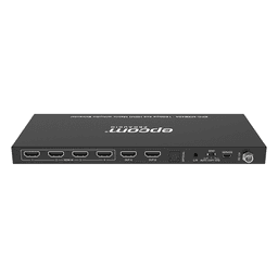 Matriz HDMI / 4 Entradas x 2 Salidas / 4K2K@60Hz / HDR / YCbCr 4:4:4 / HDCP 2.2 / 18 Gbps / Extractor de Audio / Downscaling 4K a 1080p