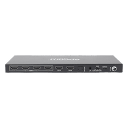 Matriz HDMI / 4 Entradas x 2 Salidas / 4K2K@60Hz / HDR / YCbCr 4:4:4 / HDCP 2.2 / 18 Gbps / Extractor de Audio / Downscaling 4K a 1080p