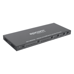 Matriz HDMI / 4 Entradas x 2 Salidas / 4K2K@60Hz / HDR / YCbCr 4:4:4 / HDCP 2.2 / 18 Gbps / Extractor de Audio / Downscaling 4K a 1080p