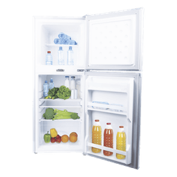 Refrigerador Solar Combinado / 105 L (3.7 ft³) / 12/24 VCC / Congelador -18 °C / R600a / Sin Inversor