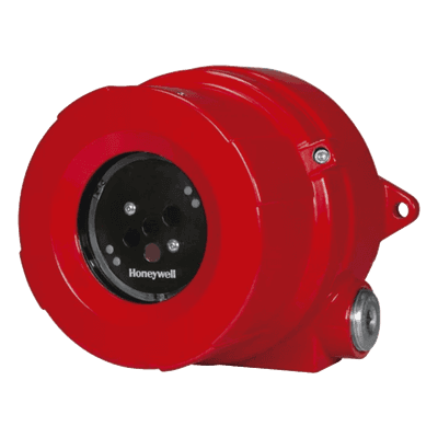 Detector de flama IR3 multiespectro / Cono de visión 90° / Sensibilidad 15-60 m / 4-20 mA, relés, HART, Modbus / IP66/67