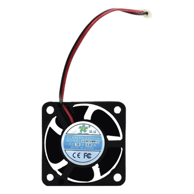 Ventilador DC / 12 Vcc / 40x40x15 mm / 4.1 CFM / 22 dB / -10°C a 80°C