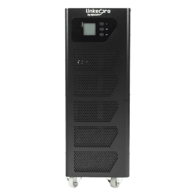 UPS Online Doble Conversión / 6000 VA / Entrada 200 - 240 Vac / Fase Dividida 120V/120V + N / Paralelismo 4 Unidades / Pantalla LCD Táctil 7" / Sin Baterías