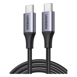 Cable USB-C a USB-C / 2 m (6.6 ft) / Carga 240W / PD3.1 / 480 Mbps / Aluminio / Nylon Trenzado