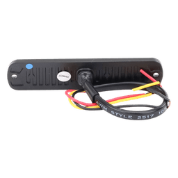 Luz Auxiliar de 6 LED, Azul, Lente Transparente, SAE