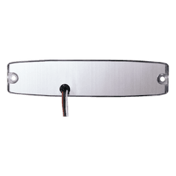 Luz Auxiliar de 6 LED, Ambar, lente Transparente, SAE