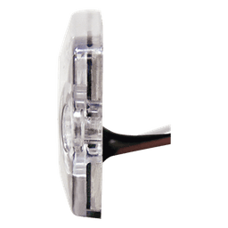 Luz Auxiliar de 6 LED, Ambar, lente Transparente, SAE