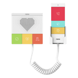 Intercomunicador SIP / 2 Líneas / 6 Botones Antibacteriales / IP54 / 1 Relevador / Wi-Fi 2.4G/5G