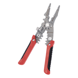 Pinza Multifuncional para Electricista / 9 Funciones / 8.5" (21.6 cm) / Acero de Alta Resistencia / Punta de Precisión