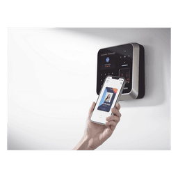 Lector biométrico / NPU con IA / 500,000 usuarios / WiFi+Ethernet+RS-485 / IP65 / EM-MIFARE-DESFire-FeliCa-NFC-Bluetooth