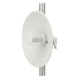 Radio Cliente Wi-Fi 6 / 1 Gbps / Banda 6 GHz / Antena Plato 25 dBi / Alcance 15 km (49,212 ft) / IP55