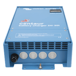 Cargador de Baterías / 24V 30A / Tres Salidas Aisladas / Entrada Universal 90-265 VCA / Compensación Térmica / 120-300 Ah