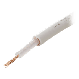 Cable Coaxial RG58AU / 100 m (328.08 pies) / Forro Blanco UV / Impedancia 50Ω / Triple Blindaje de Cobre