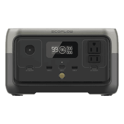 Estación de Energía Portátil / 256 Wh / 2 AC 300 W (Pico 600 W) / Carga Rápida 60 min / Solar 110 W / Wi-Fi y Bluetooth