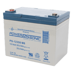 Batería de Respaldo AGM/VRLA / 12V 35Ah / Terminales M6 / Vida Útil 5 Años / Certificación UL