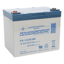 Batería de Respaldo AGM/VRLA / 12V 35Ah / Terminales M6 / Vida Útil 5 Años / Certificación UL