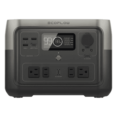 Estación de Energía Portátil / 512 Wh / 4 AC 500 W (1000 W Pico) / USB-C 100 W / Carga Solar 220 W / Wi-Fi y Bluetooth
