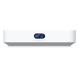 UCG Ultra Cloud Gateway Compacto con Soporte para  hasta 30+ Dispositivos UniFi, 300+ Clientes, Enrutamiento IDS/IPS de 1 Gbps y Balanceo Multi-WAN