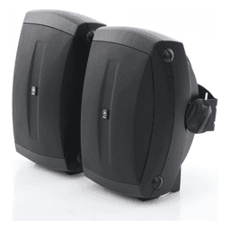 Altavoces de Montaje en Superficie de 2 Vías / Woofer 5 in (127 mm), Tweeter 0.5 in (12.7 mm) / Semi-Exterior, 6 Ohms / Par Color Negro