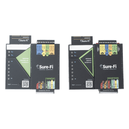 Convertidor de lectora para control de acceso (cableado a inalámbrico) / 1 Wiegand / 2 Relevadores / 2 Entradas / Atraviesa hasta 1.6 KM En Construcción o Material