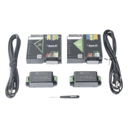 Convertidor de lectora para control de acceso (cableado a inalámbrico) / 1 Wiegand / 2 Relevadores / 2 Entradas / Atraviesa hasta 1.6 KM En Construcción o Material