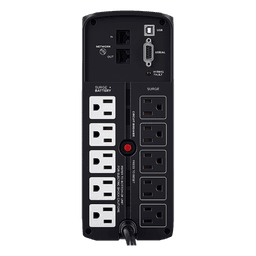 UPS de Torre / 1000 VA / 600 W / Onda Senoidal Pura / Línea Interactiva / 10 Tomas NEMA 5-15R / AVR / LCD Multifunción