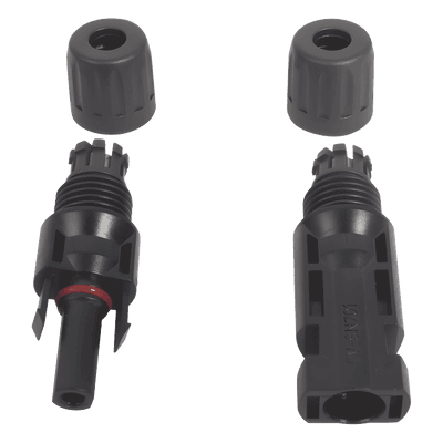 Conector MC4 para Fotovoltaica / 1500 VCC / 30 A - 40 A / IP67 / -40 a 85 °C / Resistente a UV