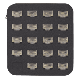 Kit de Mapeo de Red / RJ45 / 19 Ubicaciones Simultáneas / 3.6 cm x 7.6 cm x 8.4 cm / 54 g