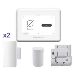 Panel de alarma inteligente con pantalla táctil de 7 pulgadas, comunicador dual Wi-Fi y celular LTE, compatible con sensores inalámbricos de múltiples marcas