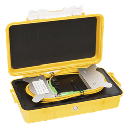 Bobina de Lanzamiento OTDR / Fibra Monomodo / 1 km (3280.8 ft) / Conectores SC/APC / Carcasa Resistente