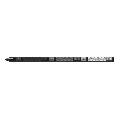 PDU Básico para Distribución de Energía, Enchufe de Entrada NEMA L15-30P, Con 30 Salidas C13 y 6 C19, de Instalación Vertical, 208 Vca, 30 Amp