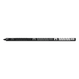 PDU Básico para Distribución de Energía, Enchufe de Entrada NEMA L15-30P, Con 30 Salidas C13 y 6 C19, de Instalación Vertical, 208 Vca, 30 Amp
