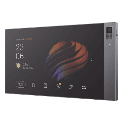 Pantalla táctil Hub controlador integrable con sistemas de automatización compatible con múltiples marcas. Conexión Wifi y Ethernet