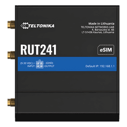 Router Celular Industrial / 4G LTE Cat 4 / eSIM / 2x Ethernet 10/100 Mbps / WiFi 802.11b/g/n / WAN Failover / -40°C a 75°C (-40°F a 167°F)