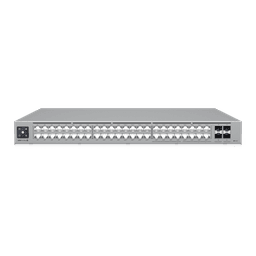 UniFi Switch Pro Max 48 POE, con funciones capa 3, 48 puertos (16 puertos 2.5 GbE (8 POE++ y 8 POE+) y 32 puertos 1 GbE (24 POE+ y 8 POE++)), 2 puertos SFP+ 10G, POE++ 720W, pantalla informativa