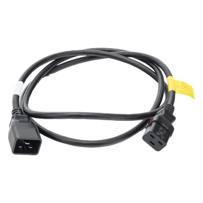 Cable de Alimentación Eléctrico / Doble Bloqueo W-Lock / IEC C19 a C20 / 1.8 m (6 ft) / Certificado UL-CE-EAC
