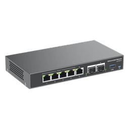 Router Firewall / IP PBX 24 Usuarios / Switch PoE 4 Puertos / SFP 2.5G / VPN 2.5 Gbps / 3x WAN Configurables
