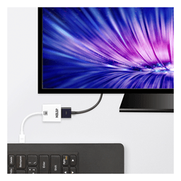 Adaptador activo / Mini DisplayPort a HDMI / 4K@30Hz / DisplayPort 1.2a / HDCP 1.3 / 6.89x1.77x0.59 in