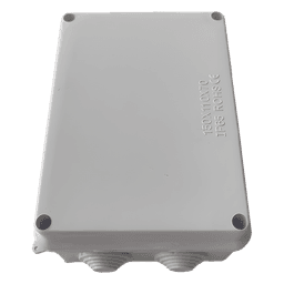 Caja de Derivación-Conexión para Exterior IP65 con 10 Entradas / 150 x 110 x 70 mm / Sellado Seguro con Empaque + 4 Tornillos / Resiste Agua, Polvo y Sol Directo