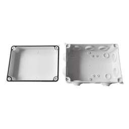 Caja de Derivación-Conexión para Exterior IP65 con 10 Entradas / 150 x 110 x 70 mm / Sellado Seguro con Empaque + 4 Tornillos / Resiste Agua, Polvo y Sol Directo
