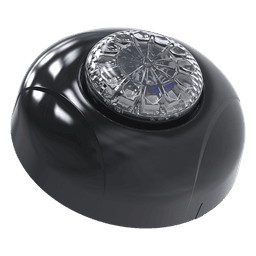 Estrobo Oculto de 12 LED, Brida negra, 12 Vcd, Clara, Lente transparente
