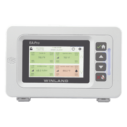 Monitor IP de Entorno / 34 Zonas / 4 Sensores Cableados / 30 Sensores Inalámbricos / Rango -100°C a 150°C / Relés de Alarma