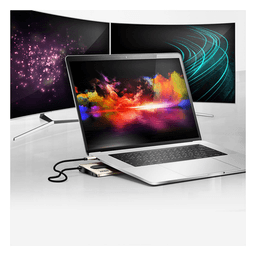 Docking Station USB-C / 13 Dispositivos Simultáneos / Dual Video 4K/60 Hz / USB 3.2 Gen 1 / Ethernet Gigabit / Power Pass-Through 85 W