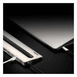 Docking Station USB-C / 13 Dispositivos Simultáneos / Dual Video 4K/60 Hz / USB 3.2 Gen 1 / Ethernet Gigabit / Power Pass-Through 85 W