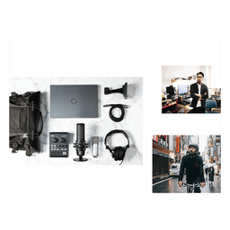 Mezclador de Audio / 6 Canales / DSP con IA / Conversión 24-bit/96 kHz / USB-C / 0.42 kg