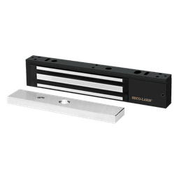Chapa Magnética Electromagnética / 600 lb (272 kg) / 12/24 VDC Seleccionable / Sensor de Adherencia / LED de Estado / Sin Magnetismo Residual / IP