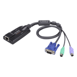 Adaptador KVM / DVI-USB / 2 Puertos / Selector Remoto / 0.15 kg / 3.54 x 1.69 x 0.86 in