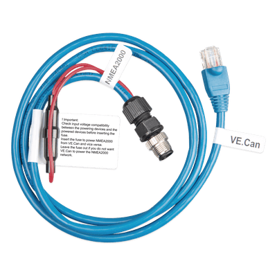 Cable de Interfaz Náutico / VE.CAN a NMEA 2000 / Certificado NMEA 2000 / Compatible Simrad Lowrance Garmin / Diseño Marinizado